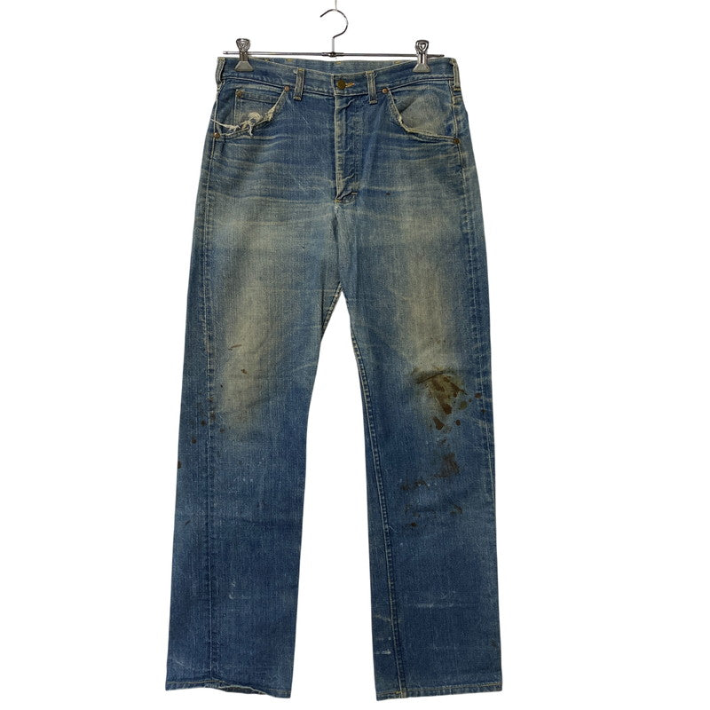 【現状渡し品】【メンズ】 LEE リー サイド黒タグ 刻印7 セミオート TALON ZIP USA製 DENIM PANTS タロンジップ デニム パンツ ボトムス 157-260424-kh-05-izu サイズ：34 カラー：インディゴ 万代Net店