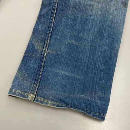 【現状渡し品】【メンズ】 LEE リー サイド黒タグ 刻印7 セミオート TALON ZIP USA製 DENIM PANTS タロンジップ デニム パンツ ボトムス 157-260424-kh-05-izu サイズ：34 カラー：インディゴ 万代Net店