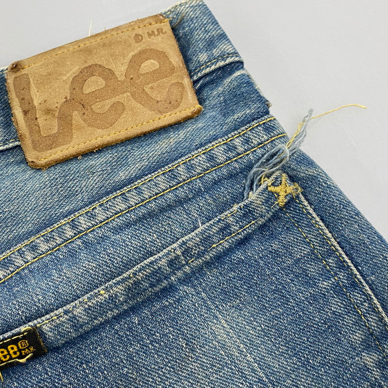 【現状渡し品】【メンズ】 LEE リー サイド黒タグ 刻印7 セミオート TALON ZIP USA製 DENIM PANTS タロンジップ デニム パンツ ボトムス 157-260424-kh-05-izu サイズ：34 カラー：インディゴ 万代Net店