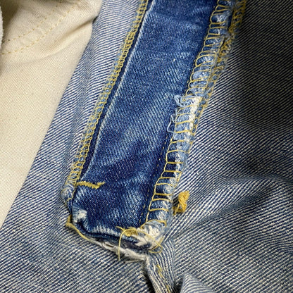 【現状渡し品】【メンズ】 LEE リー サイド黒タグ 刻印7 セミオート TALON ZIP USA製 DENIM PANTS タロンジップ デニム パンツ ボトムス 157-260424-kh-05-izu サイズ：34 カラー：インディゴ 万代Net店