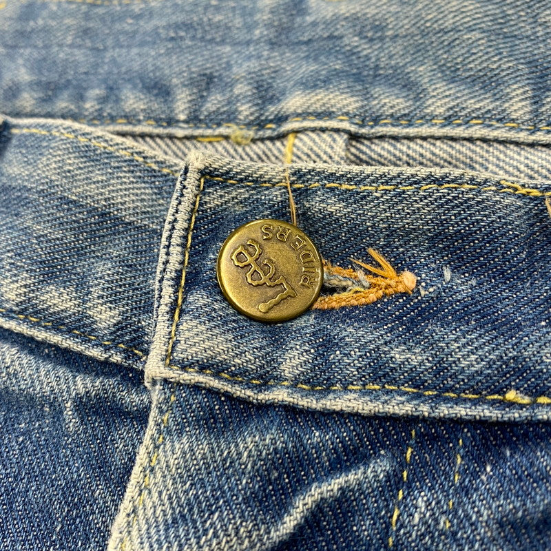 【現状渡し品】【メンズ】 LEE リー サイド黒タグ 刻印7 セミオート TALON ZIP USA製 DENIM PANTS タロンジップ デニム パンツ ボトムス 157-260424-kh-05-izu サイズ：34 カラー：インディゴ 万代Net店