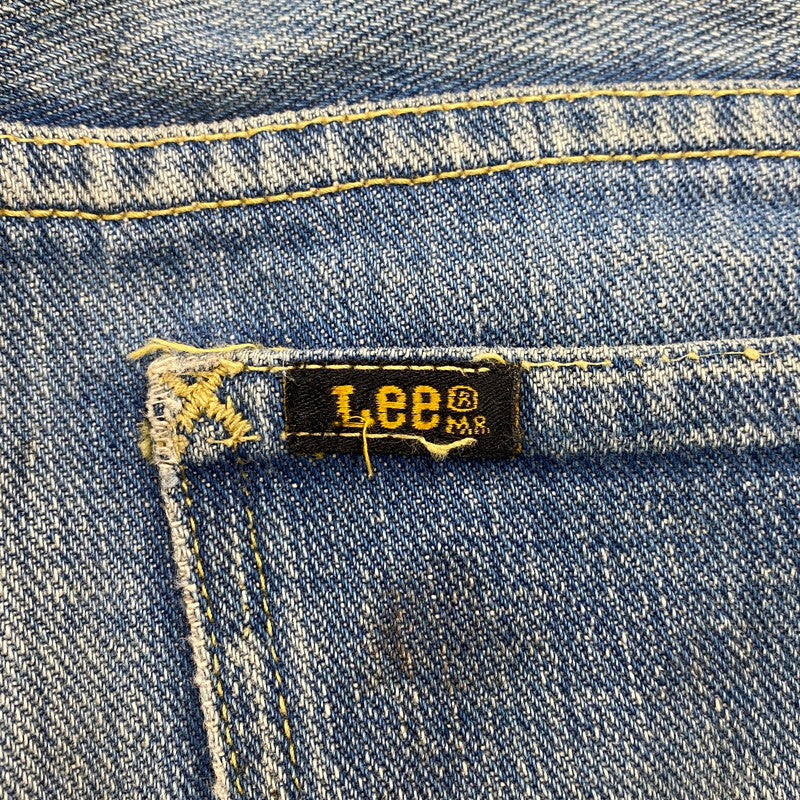 【現状渡し品】【メンズ】 LEE リー サイド黒タグ 刻印7 セミオート TALON ZIP USA製 DENIM PANTS タロンジップ デニム パンツ ボトムス 157-260424-kh-05-izu サイズ：34 カラー：インディゴ 万代Net店
