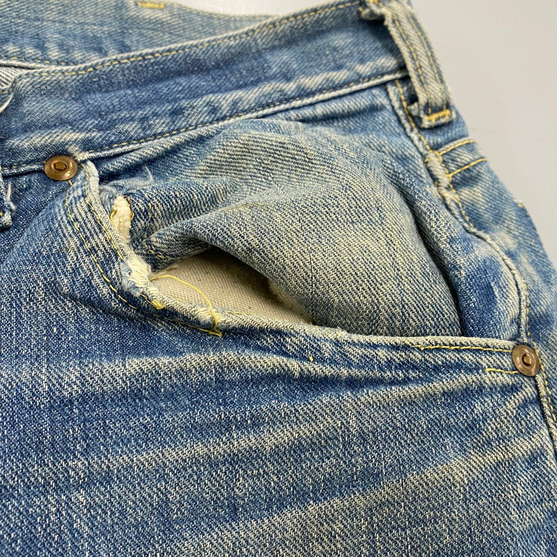 【現状渡し品】【メンズ】 LEE リー サイド黒タグ 刻印7 セミオート TALON ZIP USA製 DENIM PANTS タロンジップ デニム パンツ ボトムス 157-260424-kh-05-izu サイズ：34 カラー：インディゴ 万代Net店