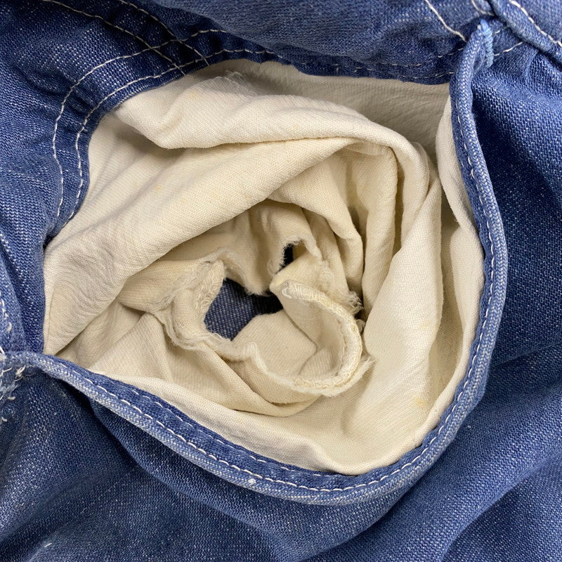 【現状渡し品】【メンズ】 SEARS シアーズ SCOVIL ZIP OVER ALL スコービルジップ オーバーオール 157-260405-kh-03-izu カラー：インディゴ 万代Net店