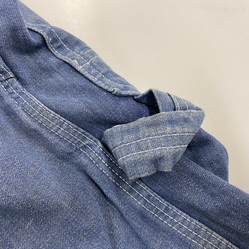 【現状渡し品】【メンズ】 SEARS シアーズ SCOVIL ZIP OVER ALL スコービルジップ オーバーオール 157-260405-kh-03-izu カラー：インディゴ 万代Net店