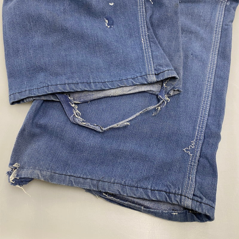 【現状渡し品】【メンズ】 SEARS シアーズ SCOVIL ZIP OVER ALL スコービルジップ オーバーオール 157-260405-kh-03-izu カラー：インディゴ 万代Net店