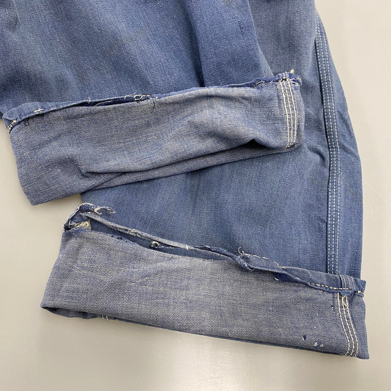 【現状渡し品】【メンズ】 SEARS シアーズ SCOVIL ZIP OVER ALL スコービルジップ オーバーオール 157-260405-kh-03-izu カラー：インディゴ 万代Net店