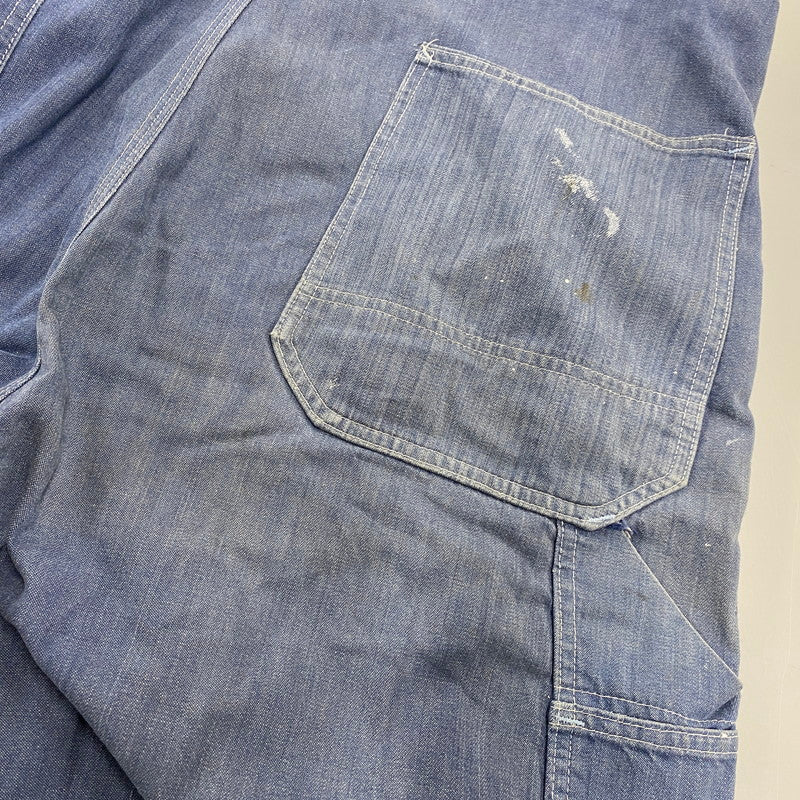 【現状渡し品】【メンズ】 SEARS シアーズ SCOVIL ZIP OVER ALL スコービルジップ オーバーオール 157-260405-kh-03-izu カラー：インディゴ 万代Net店