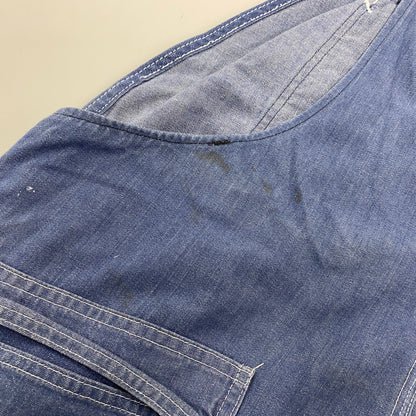 【現状渡し品】【メンズ】 SEARS シアーズ SCOVIL ZIP OVER ALL スコービルジップ オーバーオール 157-260405-kh-03-izu カラー：インディゴ 万代Net店