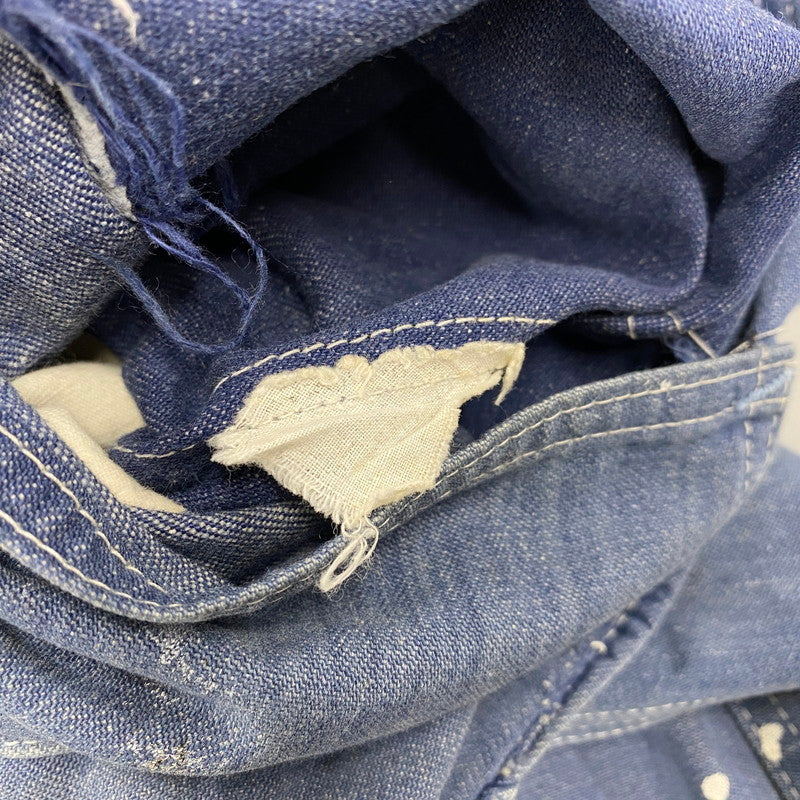 【現状渡し品】【メンズ】 SEARS シアーズ SCOVIL ZIP OVER ALL スコービルジップ オーバーオール 157-260405-kh-03-izu カラー：インディゴ 万代Net店