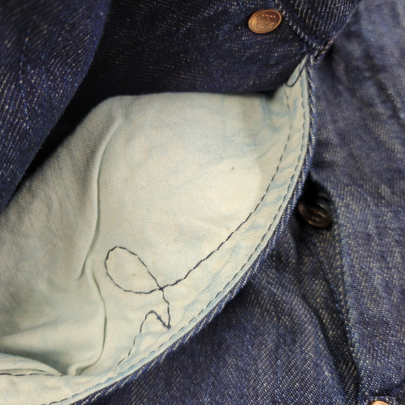 【中古品】【メンズ】 YAMANE ヤマネ シンチバック ピカソ DENIM PANTS デニムパンツ 156-260405-kh-08-izu サイズ：36×36 カラー：インディゴ 万代Net店