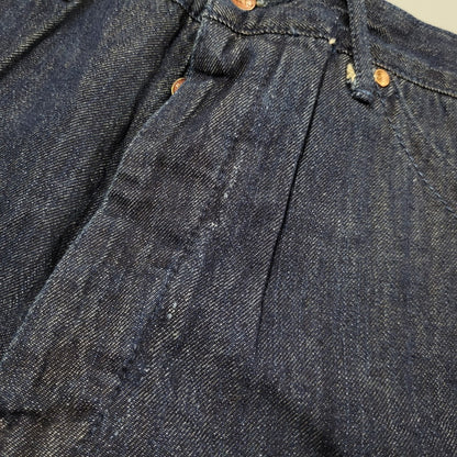 【中古品】【メンズ】 YAMANE ヤマネ シンチバック ピカソ DENIM PANTS デニムパンツ 156-260405-kh-08-izu サイズ：36×36 カラー：インディゴ 万代Net店