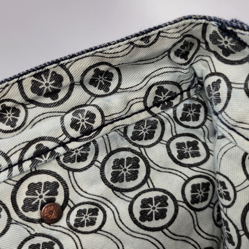 【中古品】【メンズ】 YAMANE ヤマネ シンチバック ピカソ DENIM PANTS デニムパンツ 156-260405-kh-08-izu サイズ：36×36 カラー：インディゴ 万代Net店