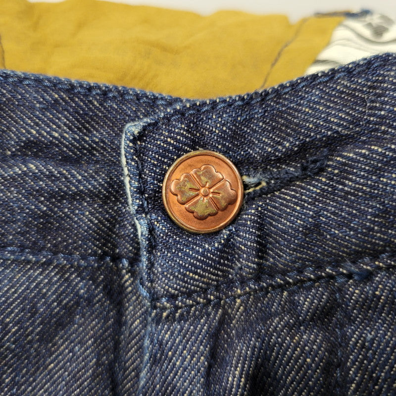【中古品】【メンズ】 YAMANE ヤマネ シンチバック ピカソ DENIM PANTS デニムパンツ 156-260405-kh-08-izu サイズ：36×36 カラー：インディゴ 万代Net店