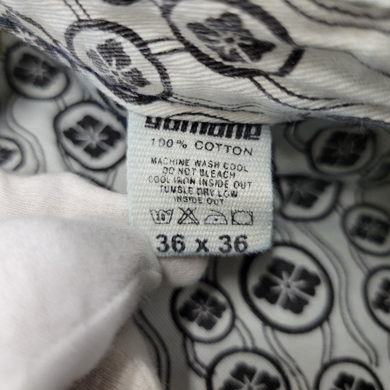 【中古品】【メンズ】 YAMANE ヤマネ シンチバック ピカソ DENIM PANTS デニムパンツ 156-260405-kh-08-izu サイズ：36×36 カラー：インディゴ 万代Net店