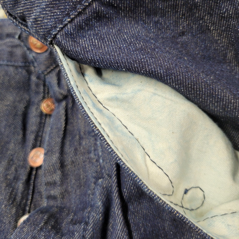 【中古品】【メンズ】 YAMANE ヤマネ シンチバック ピカソ DENIM PANTS デニムパンツ 156-260405-kh-08-izu サイズ：36×36 カラー：インディゴ 万代Net店