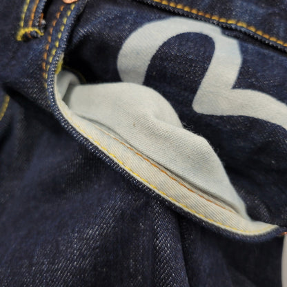 【中古品】【メンズ】 EVISU エヴィス MANY POCKETS DENIM PANTS メニーポケット デニムパンツ シンチバック 大黒×戎 ジーンズ 156-260405-as-12-izu サイズ：40 カラー：インディゴ 万代Net店