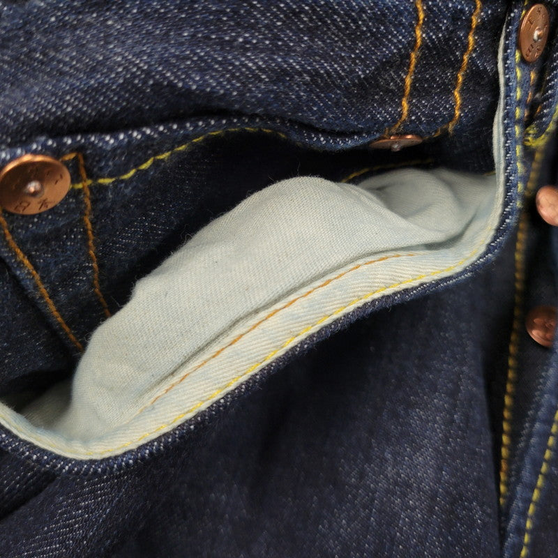 【中古品】【メンズ】 EVISU エヴィス MANY POCKETS DENIM PANTS メニーポケット デニムパンツ シンチバック 大黒×戎 ジーンズ 156-260405-as-12-izu サイズ：40 カラー：インディゴ 万代Net店