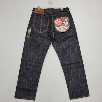 【中古美品】【メンズ】 YAMANE ヤマネ 686RR DENIM PANTS LOT1926 デニムパンツ ジーンズ ボトムス 156-260405-as-14-izu サイズ：36×31 カラー：インディゴ 万代Net店