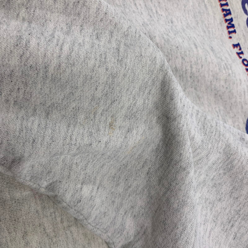 【現状渡し品】【メンズ】 CHAMPION チャンピオン メキシコ製 90’S FEDEX ORANGE BOWL SWEAT SHIRT オレンジボウル スウェット トップス 146-260801-yn-06-izu サイズ：L カラー：グレー 万代Net店