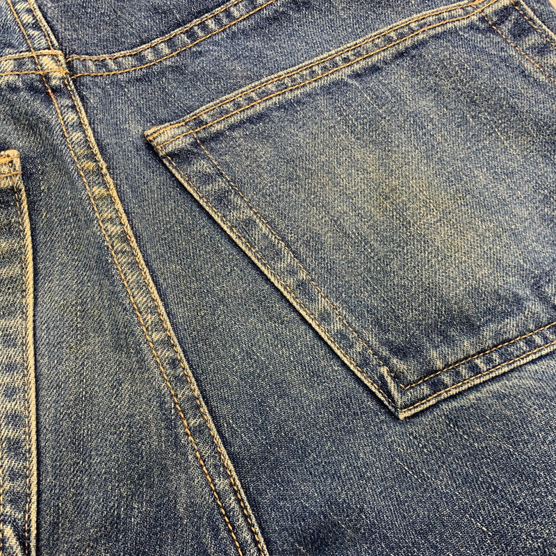 【中古品】【メンズ】 DROORS DENIM ドロアーズデニム BAGGY DENIM PANTS バギー デニム パンツ ボトムス 153-260408-kh-13-izu サイズ：30×32 カラー：インディゴ 万代Net店