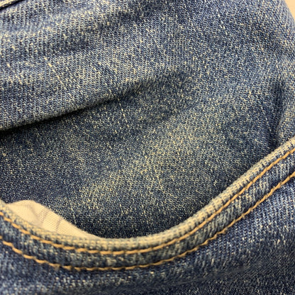 【中古品】【メンズ】 DROORS DENIM ドロアーズデニム BAGGY DENIM PANTS バギー デニム パンツ ボトムス 153-260408-kh-13-izu サイズ：30×32 カラー：インディゴ 万代Net店