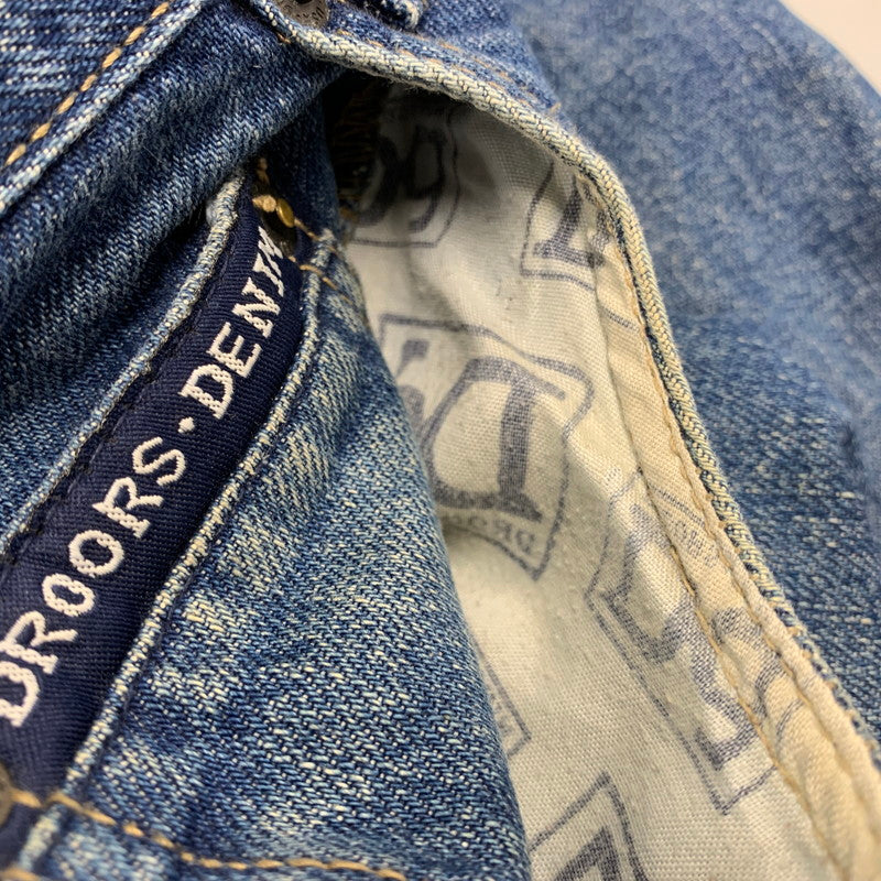 【中古品】【メンズ】 DROORS DENIM ドロアーズデニム BAGGY DENIM PANTS バギー デニム パンツ ボトムス 153-260408-kh-13-izu サイズ：30×32 カラー：インディゴ 万代Net店