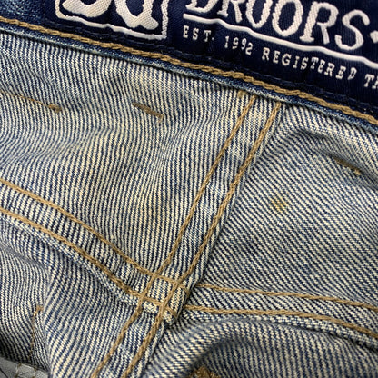 【中古品】【メンズ】 DROORS DENIM ドロアーズデニム BAGGY DENIM PANTS バギー デニム パンツ ボトムス 153-260408-kh-13-izu サイズ：30×32 カラー：インディゴ 万代Net店