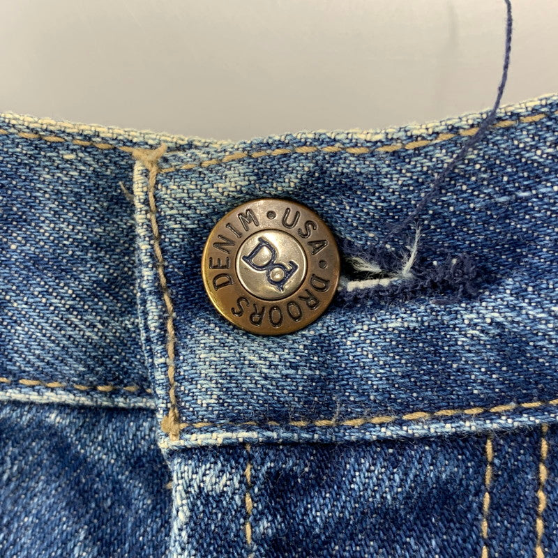 【中古品】【メンズ】 DROORS DENIM ドロアーズデニム BAGGY DENIM PANTS バギー デニム パンツ ボトムス 153-260408-kh-13-izu サイズ：30×32 カラー：インディゴ 万代Net店