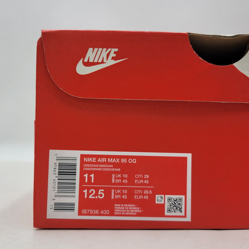 【中古美品】【メンズ】 NIKE ナイキ AIR MAX 95 OG IB7936-400 エア マックス 95 OG スニーカー シューズ 靴 160-260405-as-24-izu サイズ：29cm カラー：OBSIDIAN/OBSIDIAN 万代Net店