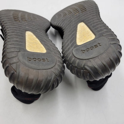 【中古品】【メンズ】 YEEZY BOOST 350 V2 CP9652 イージー ブースト 350 V2 スニーカー シューズ 靴 161-260405-as-29-izu サイズ：27.5cm カラー：CBLACK/CBLACK/RED 万代Net店