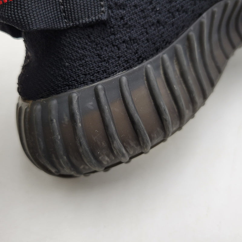 【中古品】【メンズ】 YEEZY BOOST 350 V2 CP9652 イージー ブースト 350 V2 スニーカー シューズ 靴 161-260405-as-29-izu サイズ：27.5cm カラー：CBLACK/CBLACK/RED 万代Net店