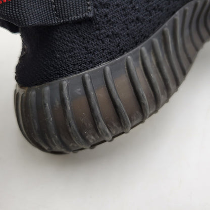 【中古品】【メンズ】 YEEZY BOOST 350 V2 CP9652 イージー ブースト 350 V2 スニーカー シューズ 靴 161-260405-as-29-izu サイズ：27.5cm カラー：CBLACK/CBLACK/RED 万代Net店
