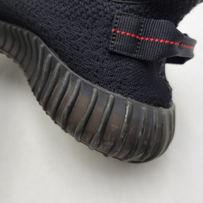 【中古品】【メンズ】 YEEZY BOOST 350 V2 CP9652 イージー ブースト 350 V2 スニーカー シューズ 靴 161-260405-as-29-izu サイズ：27.5cm カラー：CBLACK/CBLACK/RED 万代Net店