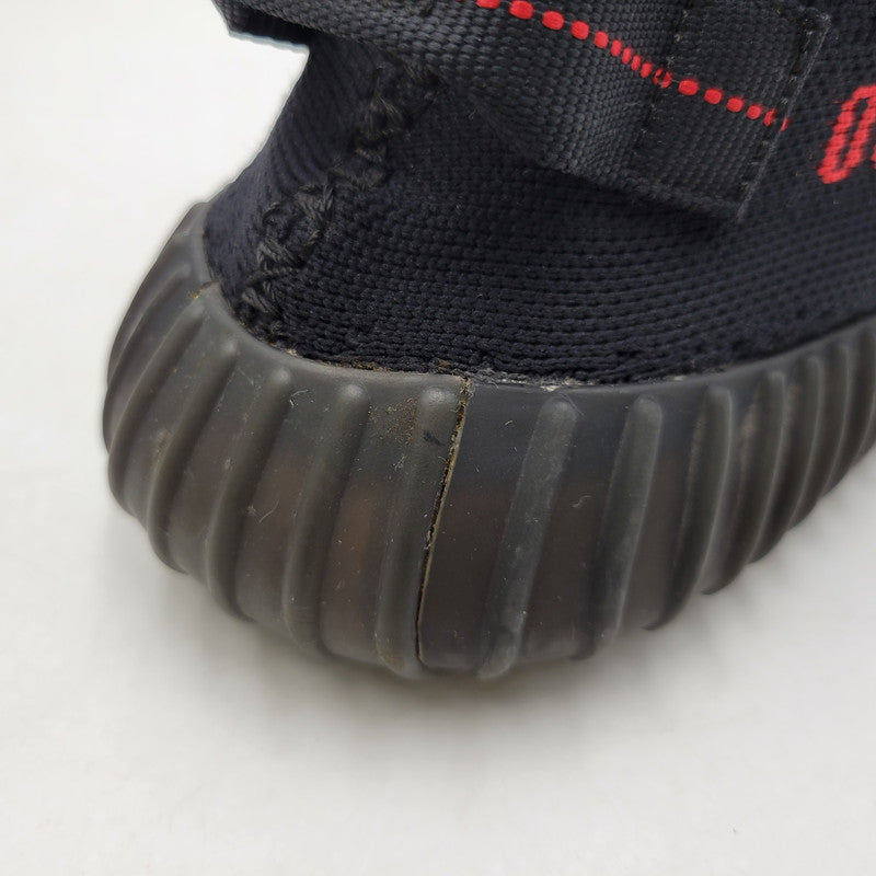 【中古品】【メンズ】 YEEZY BOOST 350 V2 CP9652 イージー ブースト 350 V2 スニーカー シューズ 靴 161-260405-as-29-izu サイズ：27.5cm カラー：CBLACK/CBLACK/RED 万代Net店
