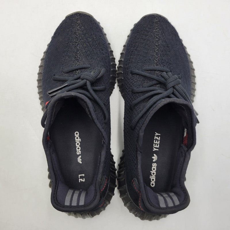 【中古品】【メンズ】 YEEZY BOOST 350 V2 CP9652 イージー ブースト 350 V2 スニーカー シューズ 靴 161-260405-as-29-izu サイズ：27.5cm カラー：CBLACK/CBLACK/RED 万代Net店