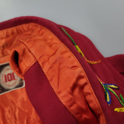 【中古品】【メンズ】 MONTGOMERY WARD モンゴメリーワード 101 馬タグ WESTERN SHIRT ウエスタン シャツ トップス 146-260405-kh-07-izu サイズ：L カラー：レッド 万代Net店