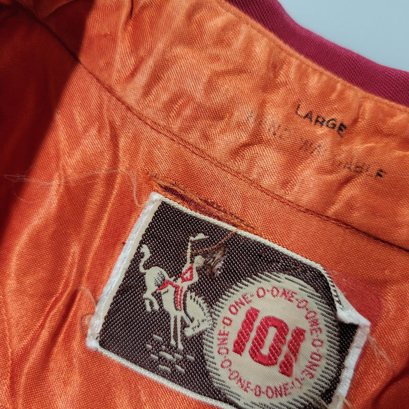 【中古品】【メンズ】 MONTGOMERY WARD モンゴメリーワード 101 馬タグ WESTERN SHIRT ウエスタン シャツ トップス 146-260405-kh-07-izu サイズ：L カラー：レッド 万代Net店