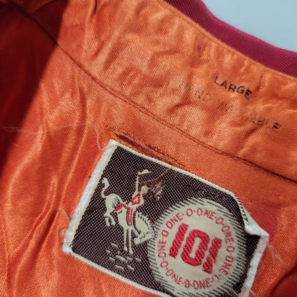 【中古品】【メンズ】 MONTGOMERY WARD モンゴメリーワード 101 馬タグ WESTERN SHIRT ウエスタン シャツ トップス 146-260405-kh-07-izu サイズ：L カラー：レッド 万代Net店
