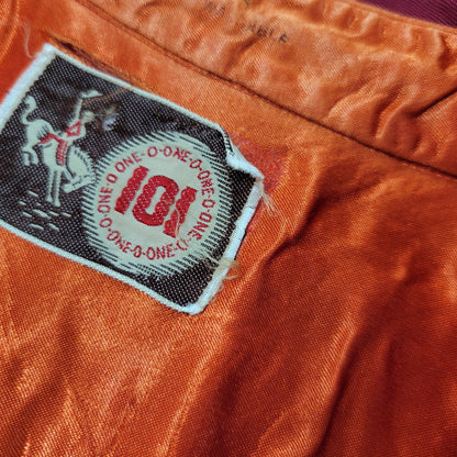 【中古品】【メンズ】 MONTGOMERY WARD モンゴメリーワード 101 馬タグ WESTERN SHIRT ウエスタン シャツ トップス 146-260405-kh-07-izu サイズ：L カラー：レッド 万代Net店