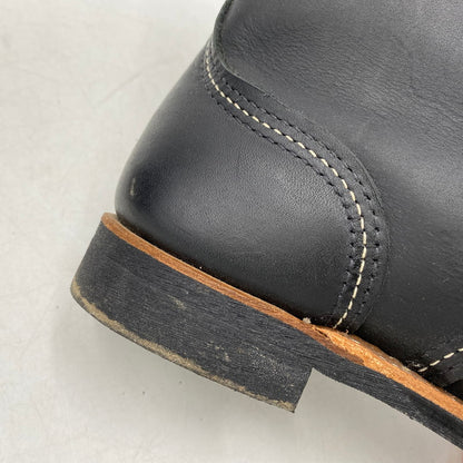 【中古品】【メンズ/レディース】 RED WING レッドウィング IRON RANGER 8084 アイアンレンジャー ブーツ シューズ 靴 164-260405-as-10-izu サイズ：26cm カラー：ブラック 万代Net店