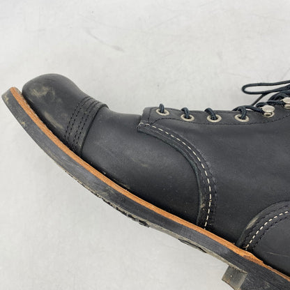 【中古品】【メンズ/レディース】 RED WING レッドウィング IRON RANGER 8084 アイアンレンジャー ブーツ シューズ 靴 164-260405-as-10-izu サイズ：26cm カラー：ブラック 万代Net店