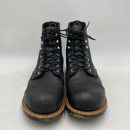【中古品】【メンズ/レディース】 RED WING レッドウィング IRON RANGER 8084 アイアンレンジャー ブーツ シューズ 靴 164-260405-as-10-izu サイズ：26cm カラー：ブラック 万代Net店