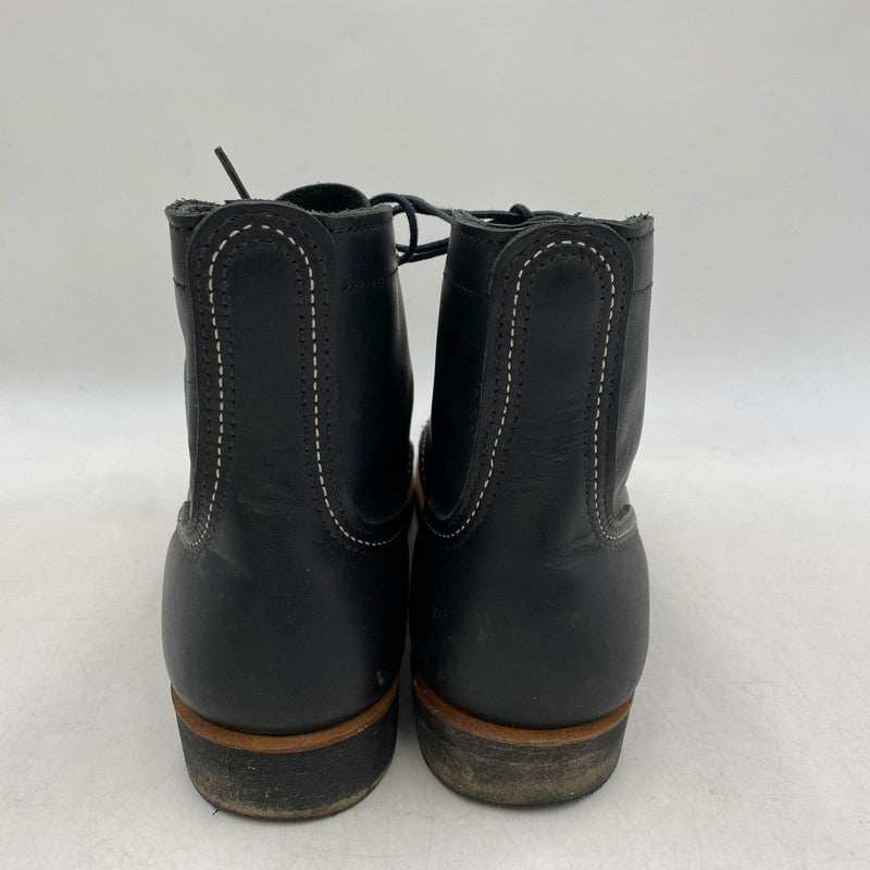 【中古品】【メンズ/レディース】 RED WING レッドウィング IRON RANGER 8084 アイアンレンジャー ブーツ シューズ 靴 164-260405-as-10-izu サイズ：26cm カラー：ブラック 万代Net店