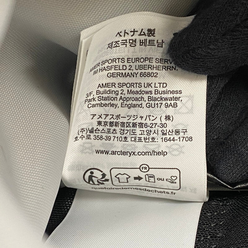 【中古品】【メンズ/レディース】 ARC'TERYX アークテリクス AERIOS 35 BACKPACK X000009588 エアリオス 35 バックパック リュック バッグ カバン 鞄 188-260405-as-04-izu カラー：ブラック 万代Net店
