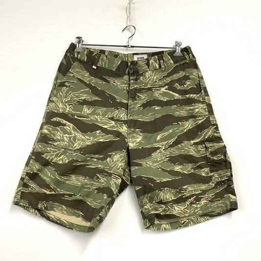 【中古品】【メンズ】 THE CORONA UTILITY ザ コロナ ユーティリティ FP022-23-01 FATIGUE SHORT SLACKS ファティーグ ショート スラックス ショート パンツ ズボン ボトムス 156-260407-ya-06-izu サイズ：XL カラー：カーキ系 万代Net店