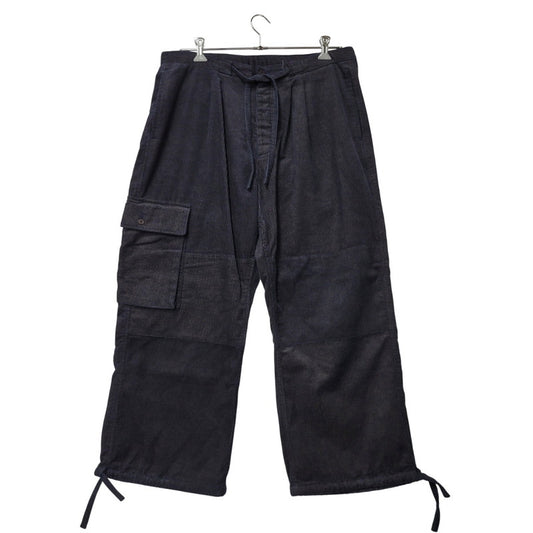 【中古品】【メンズ】 BLACK SIGN ブラックサイン BSFP-25510 RIPPLE CORD FIELD TROUSERS リプルコード フィールド トラウザース ボトムス パンツ 156-260407-kh-08-izu サイズ：XL カラー：ネイビー 万代Net店