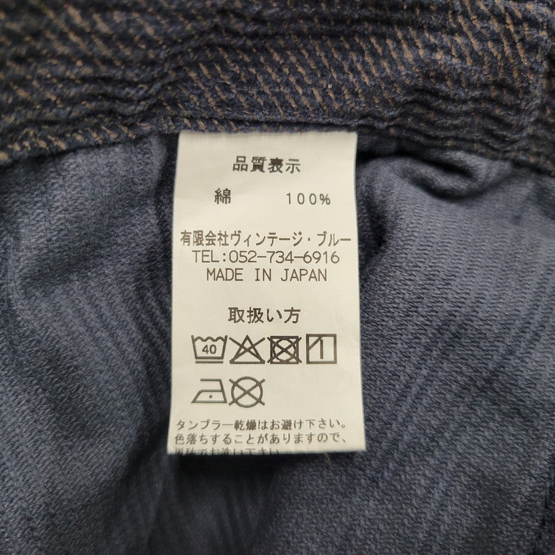 【中古品】【メンズ】 BLACK SIGN ブラックサイン BSFP-25510 RIPPLE CORD FIELD TROUSERS リプルコード フィールド トラウザース ボトムス パンツ 156-260407-kh-08-izu サイズ：XL カラー：ネイビー 万代Net店