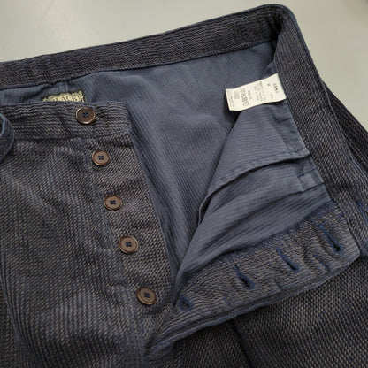 【中古品】【メンズ】 BLACK SIGN ブラックサイン BSFP-25510 RIPPLE CORD FIELD TROUSERS リプルコード フィールド トラウザース ボトムス パンツ 156-260407-kh-08-izu サイズ：XL カラー：ネイビー 万代Net店