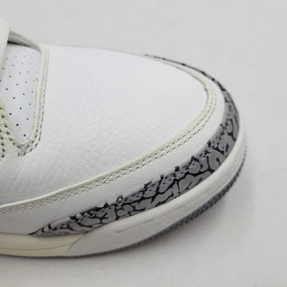 【中古品】【メンズ】 NIKE ナイキ AIR JORDAN 3 RETRO DN3707-100 エア ジョーダン 3 レトロ スニーカー シューズ 靴 160-260405-as-27-izu サイズ：30cm カラー：SUMMIT WHITE/FIRE RED-BLACK 万代Net店